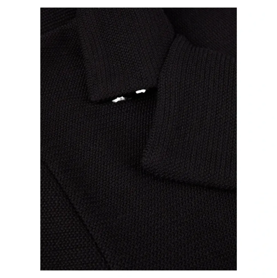 Strikket Blazer med Dobbel Knepping