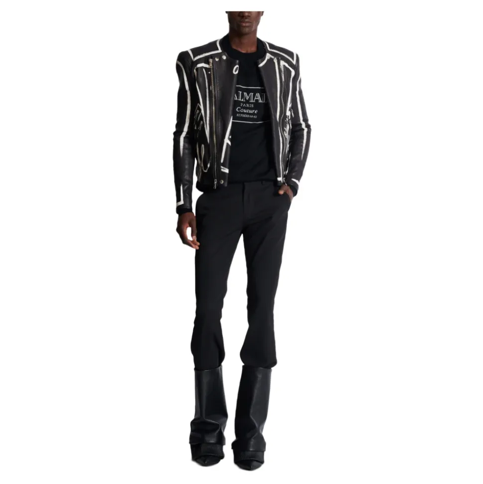 Strikket genser med Couture-etikett