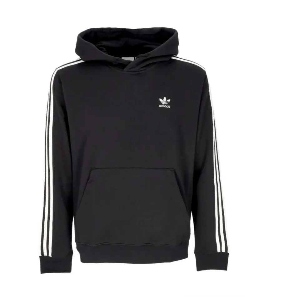 Stripes Hettegenser Svart/Hvit Lang Erme