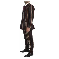 Stripet Dobbeltspent Slim Fit Dress
