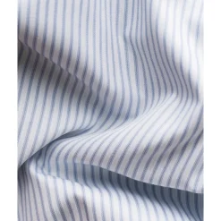Stripete Fin Twill Skjorte - Slim Fit