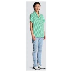 Stripete pyjamaskjorte