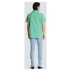 Stripete pyjamaskjorte