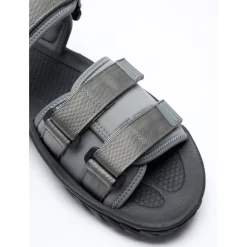 Stroppesandaler med logoapplikasjon
