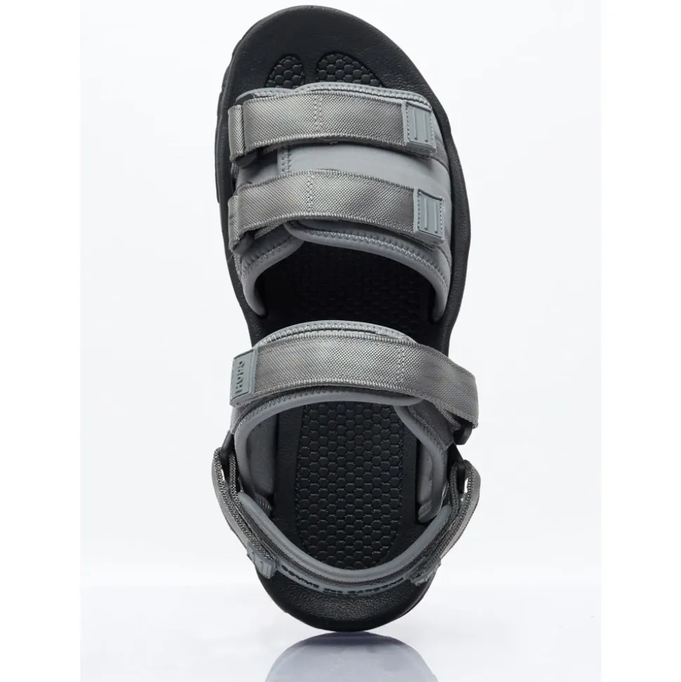 Stroppesandaler med logoapplikasjon