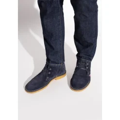 Suede Ankelstøvletter