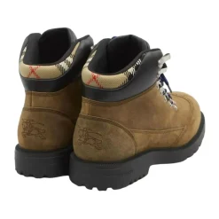 Suede Lace-Up Hiking Boots