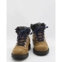 Suede Lace-Up Hiking Boots