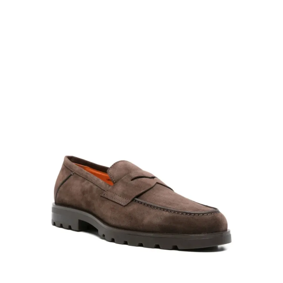Suede Penny Loafer