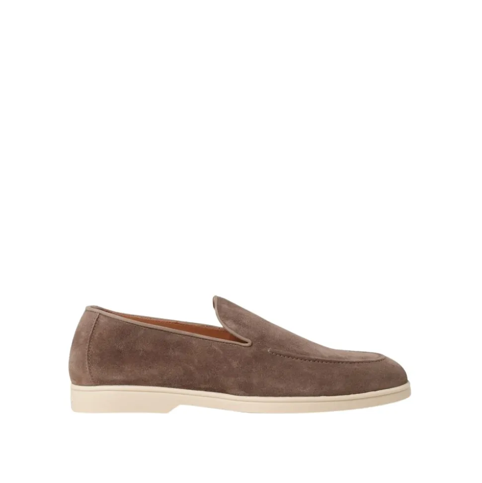Suede Slip-on Loafers