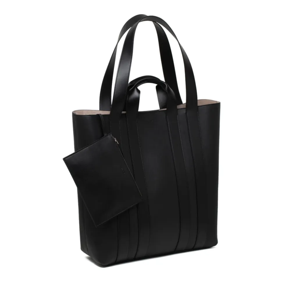 Svart Ballade North South Tote Bag