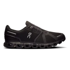 Svarte Cloud Sneakers Lettvekts Prestasjonssko