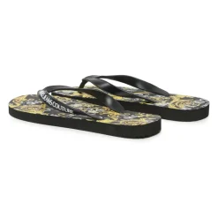 Svarte Flip Flops Stilig Modell