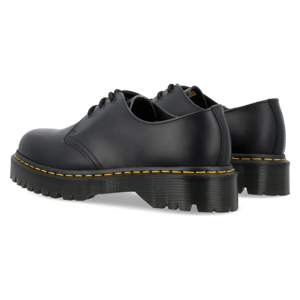 Svarte Lukkede Oxford Sko AW24