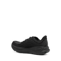 Svarte Sneakers med 3D Krage