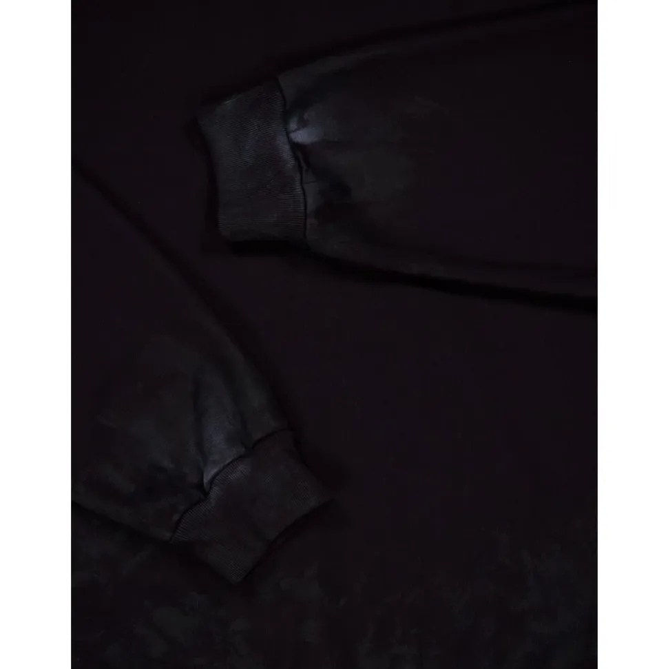 Svart Metal BB Stencil Hoodie