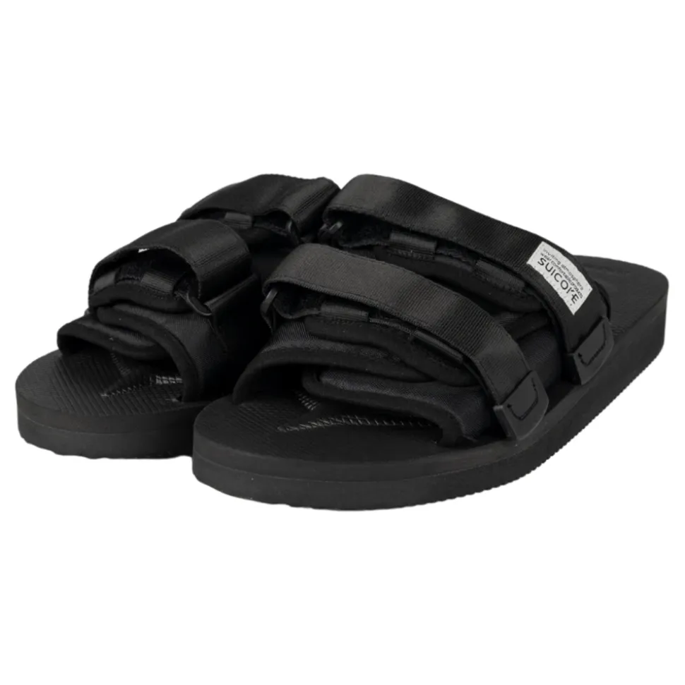 Svart Moto-Cab Sandal