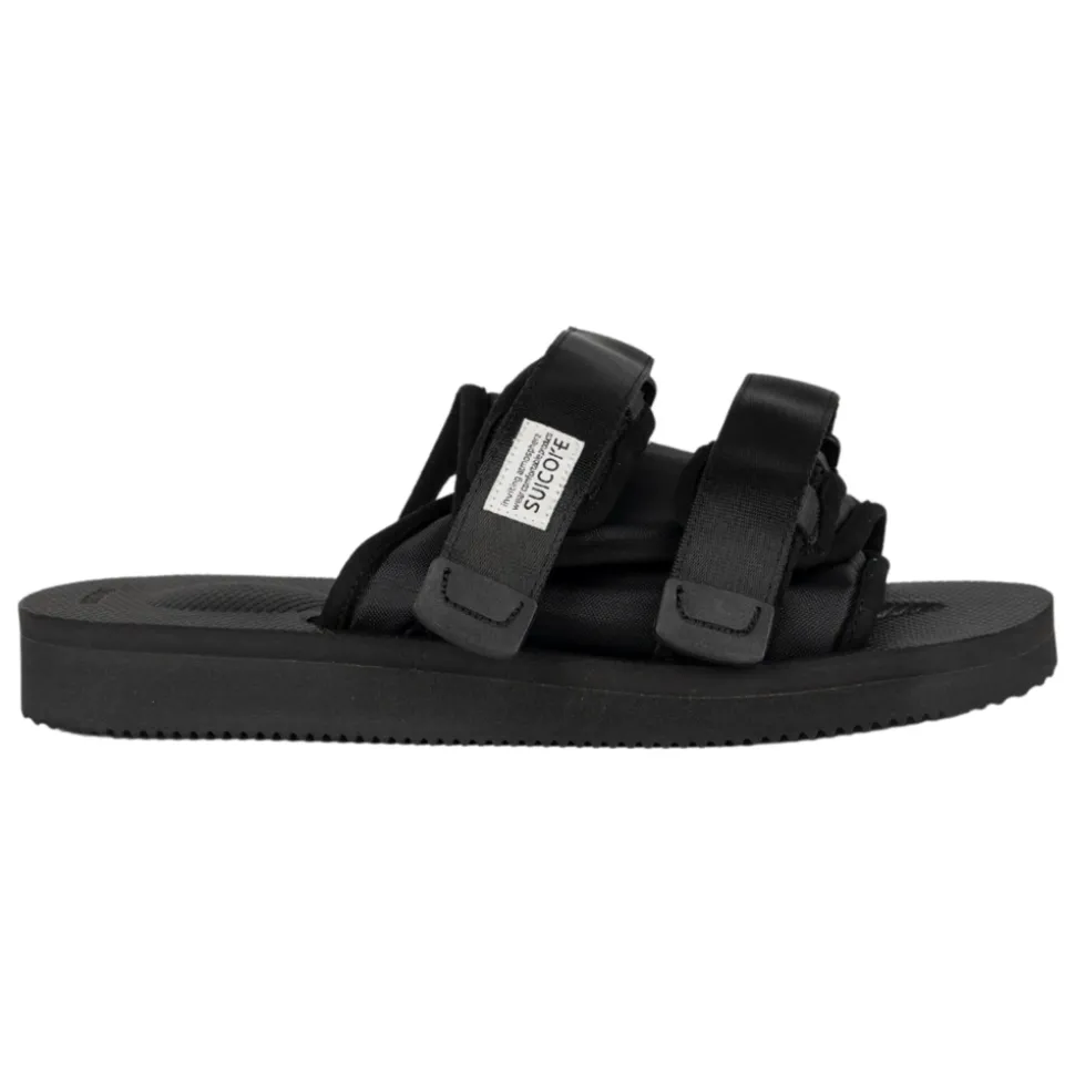 Svart Moto-Cab Sandal