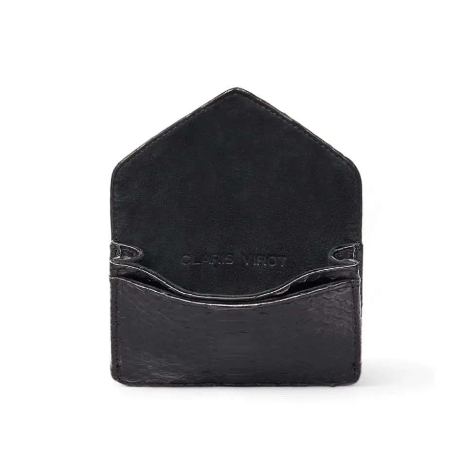 Svart Python Konvoluttkortholder