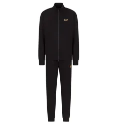 Svart Sporty Treningsdress Sett