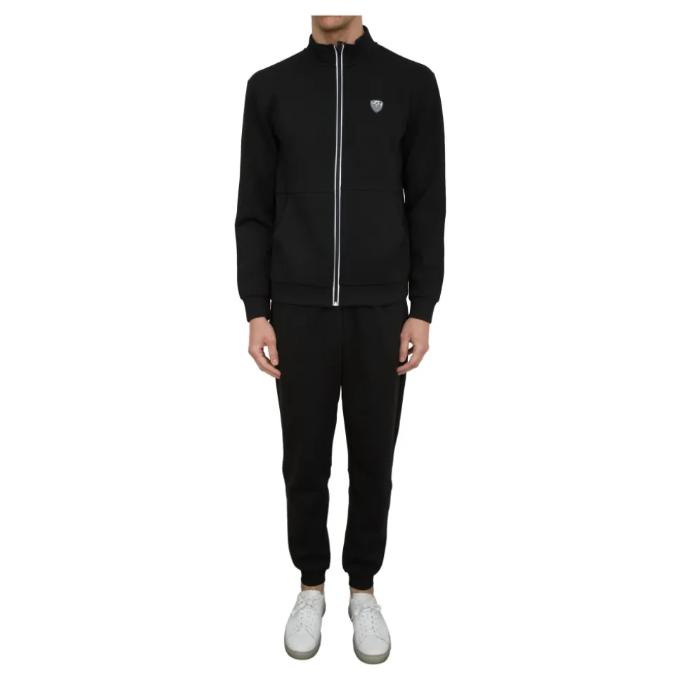 Svart Treningsdress for Menn