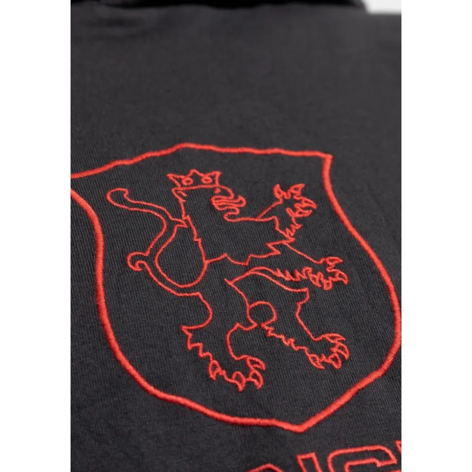 Sweatshirt med krøllete effekt