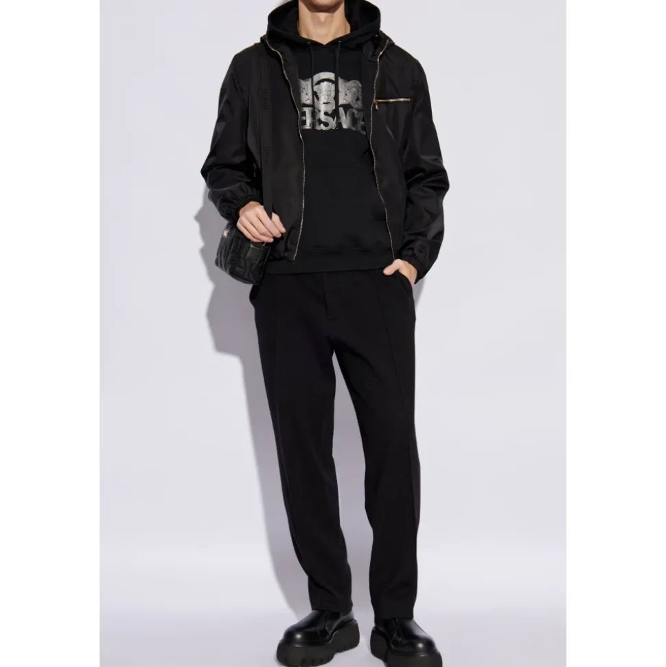 Sweatshirt med Logo