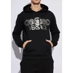 Sweatshirt med Logo