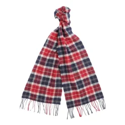 Tartan Ull Skjerf Frynset Klassisk Stil