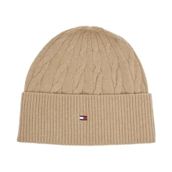 TH Flag Cable Knit Beanie