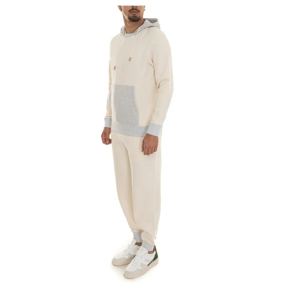 Tofarget hettegenser sports tracksuit