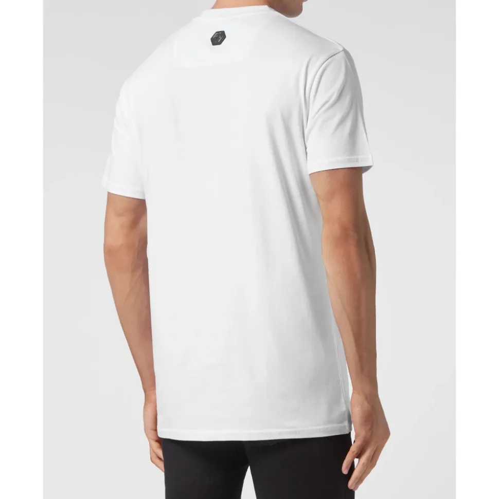 T-shirt Rund Hals SS Skull