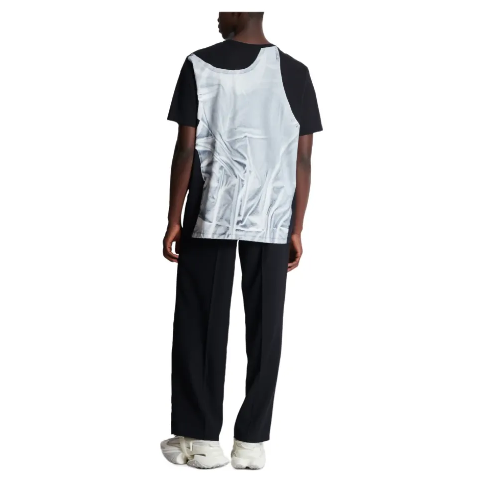 T-skjorte med tanktopp-trykk