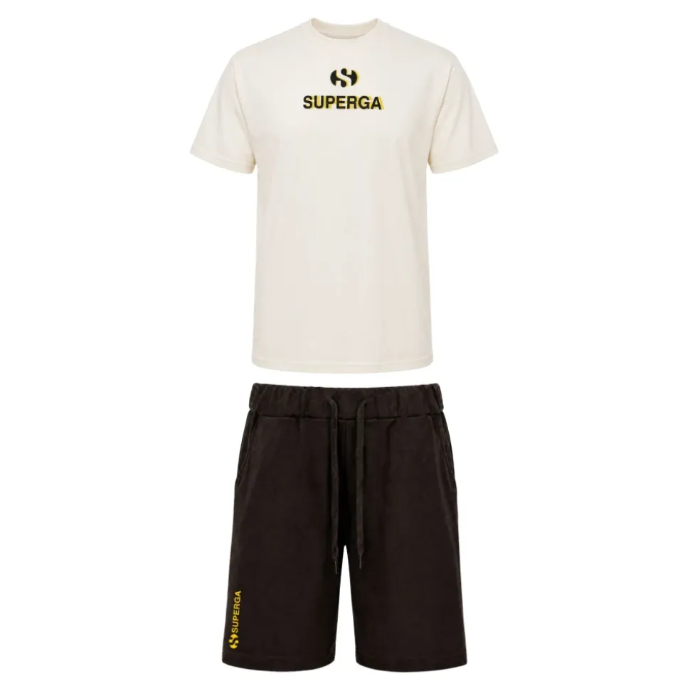 T-skjorte + shorts treningssett