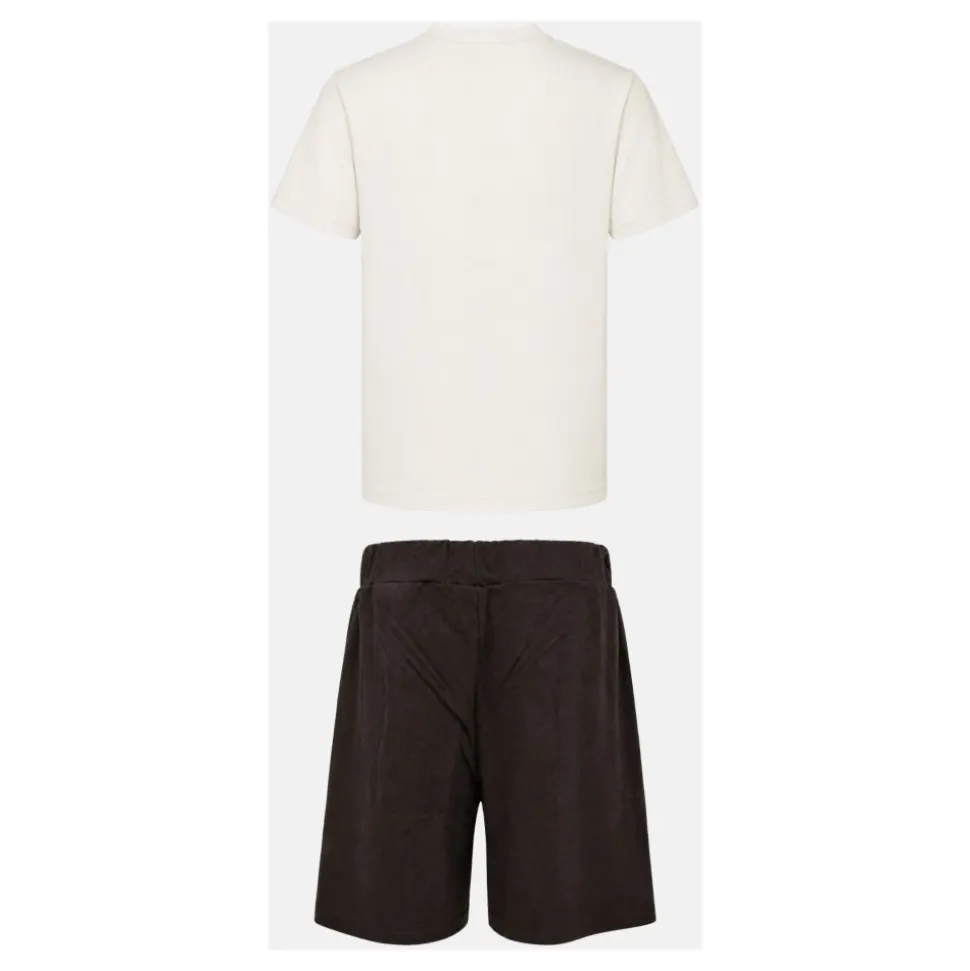 T-skjorte + shorts treningssett