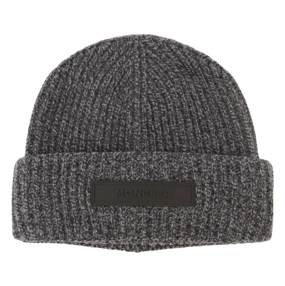 Ull og Kashmir Grå Beanie