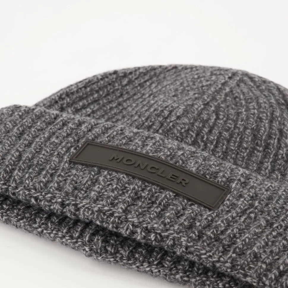 Ull og Kashmir Grå Beanie