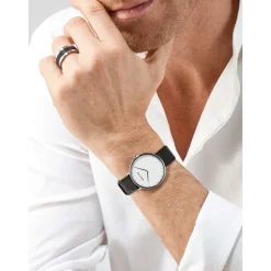 Unisex Klokke Ultra Slim 39 mm Stropp Kalveskinn 15739-404