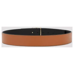 Vendbar Anagram Belte i Tan Black Gold