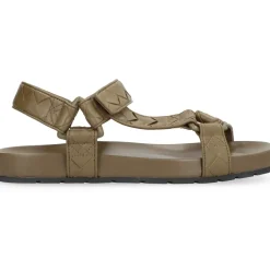 Vevd Lær Sandaler