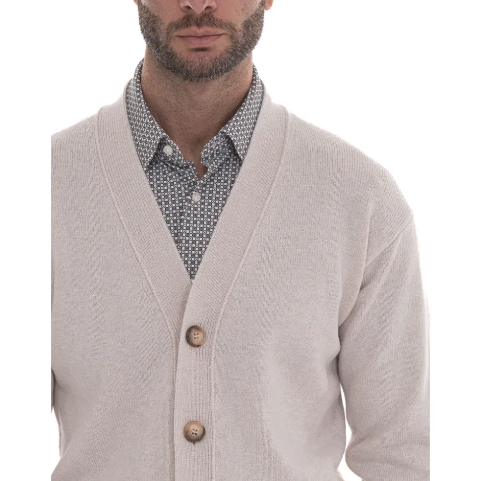 V-hals Strikket Cardigan