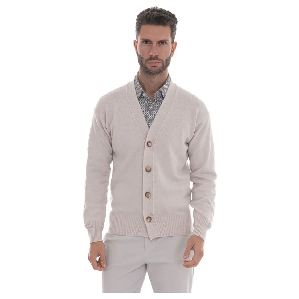 V-hals Strikket Cardigan