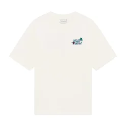 Vine Embroidered Slogan T-Shirt