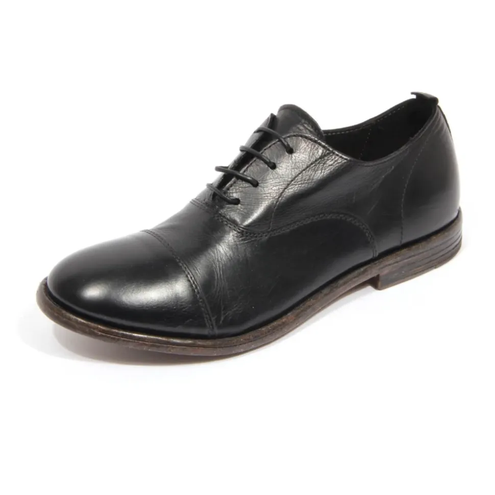 Vintage Lace-Up Shoes Capalbio Nero