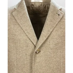 Virgin Wool Blend Coat