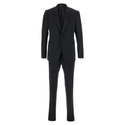 Virgin Wool Stretch Suit