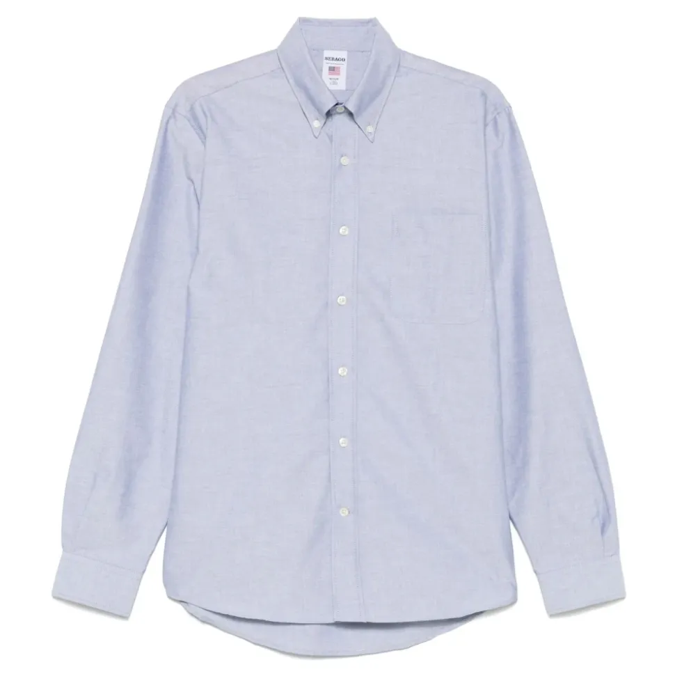 Whaleback Oxford bomullsskjorte