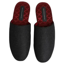 Wool Cashmere Quilted Slippers