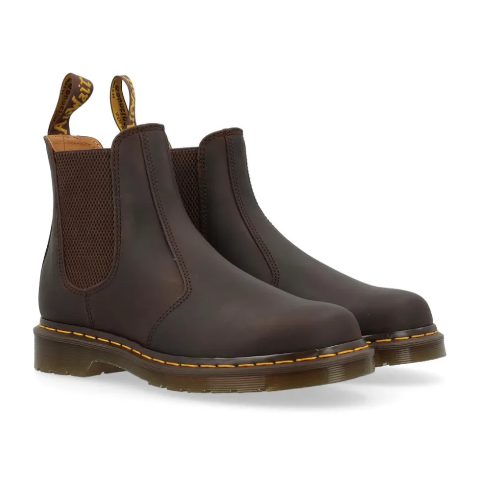 2976 YS Dark Brown Crazy Horse Chelsea Boots